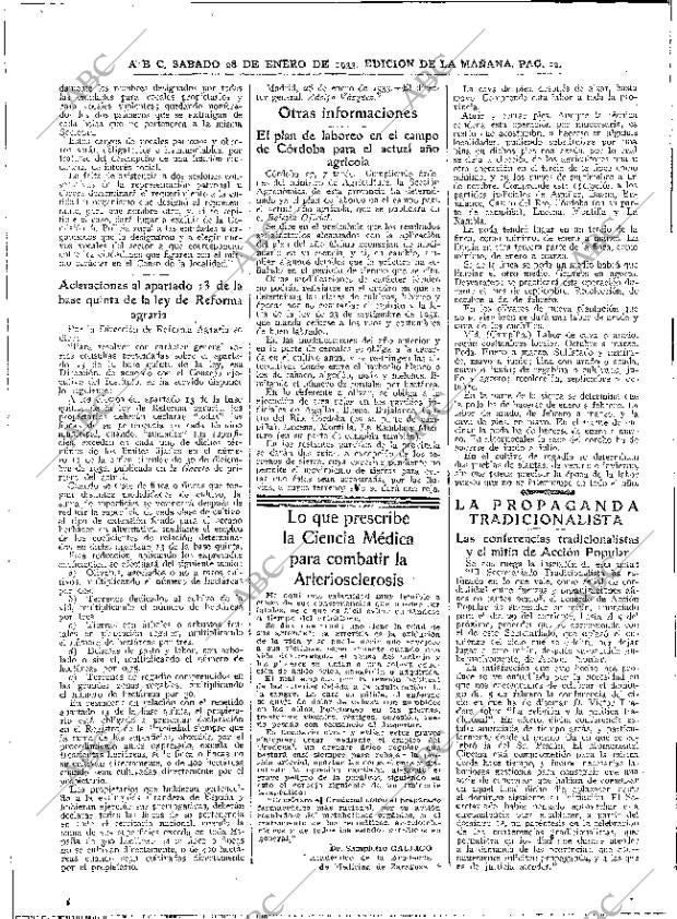 ABC MADRID 28-01-1933 página 22