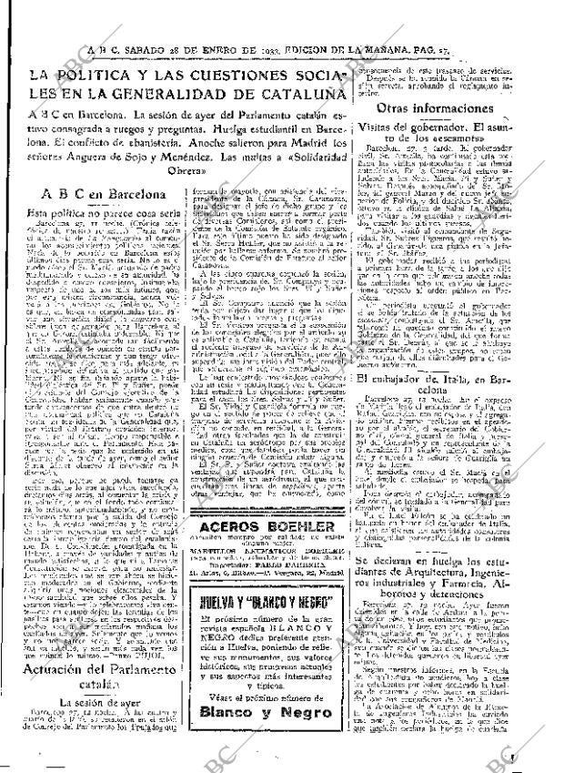 ABC MADRID 28-01-1933 página 27