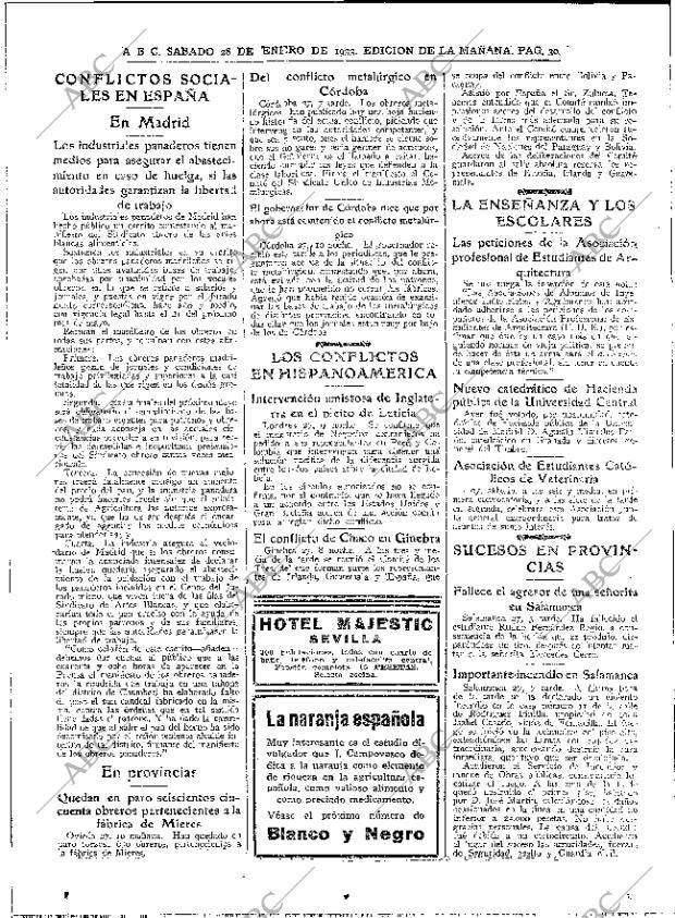 ABC MADRID 28-01-1933 página 30