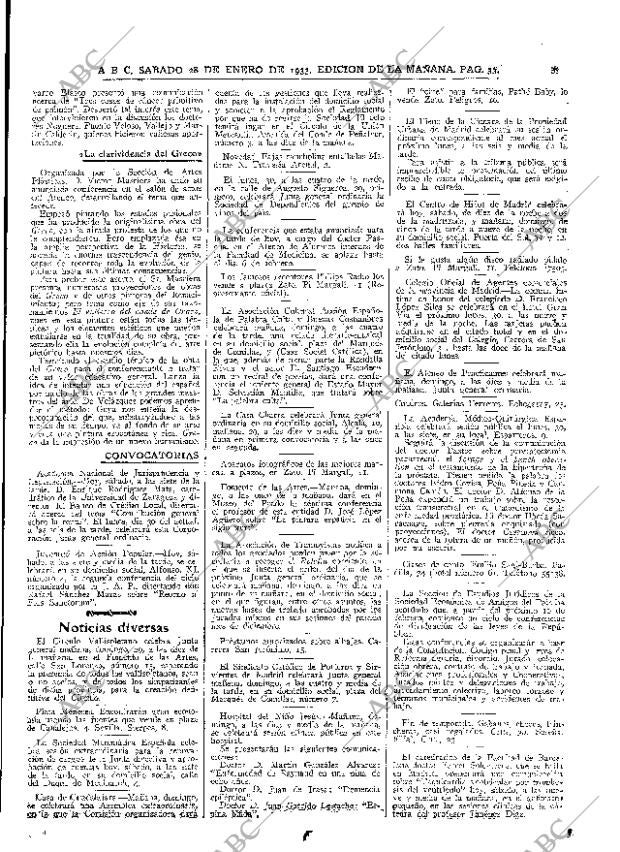 ABC MADRID 28-01-1933 página 33