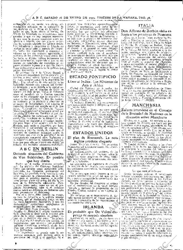 ABC MADRID 28-01-1933 página 38