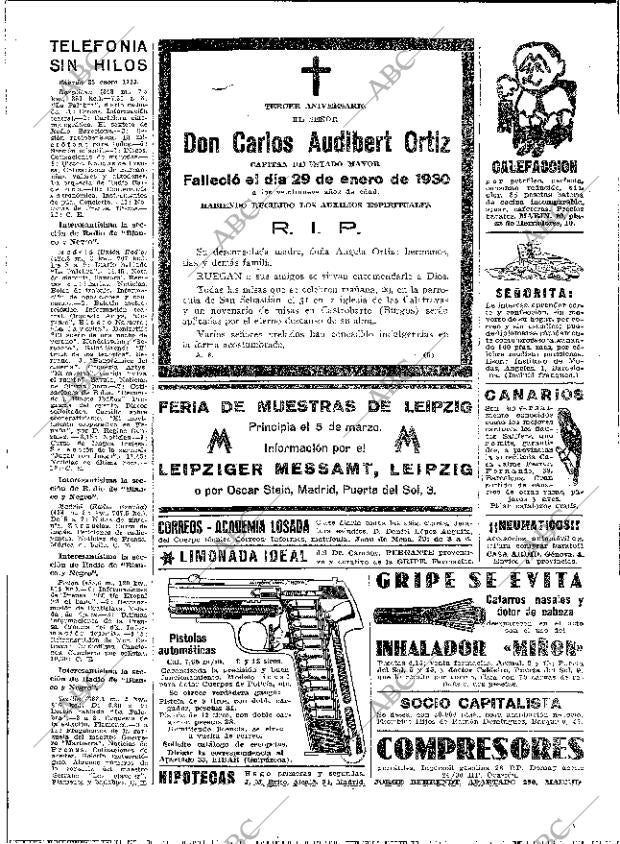 ABC MADRID 28-01-1933 página 50