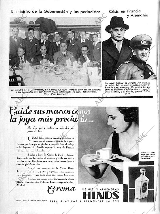ABC MADRID 29-01-1933 página 18