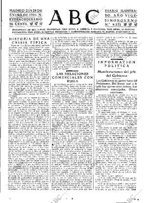 ABC MADRID 29-01-1933 página 21