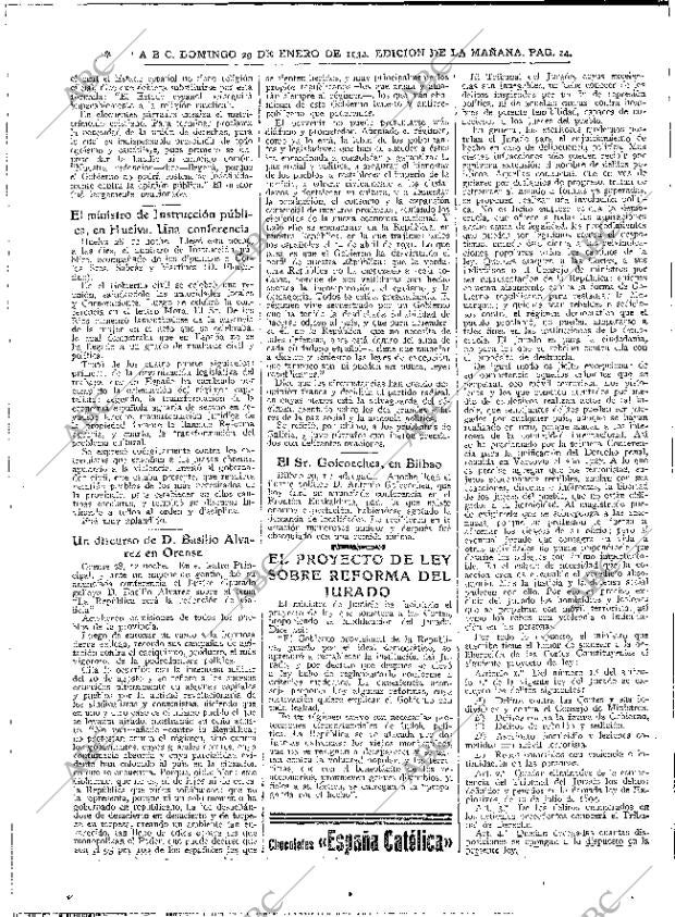 ABC MADRID 29-01-1933 página 24