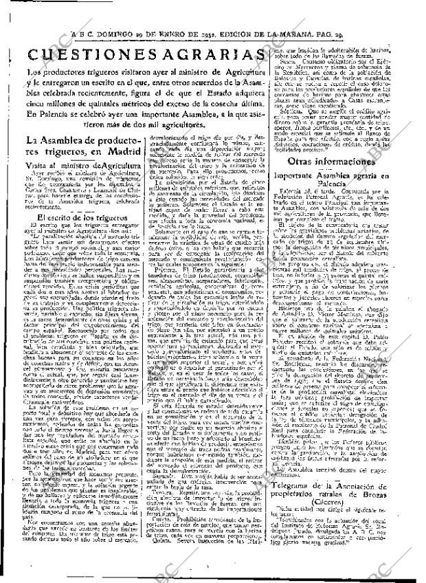 ABC MADRID 29-01-1933 página 29