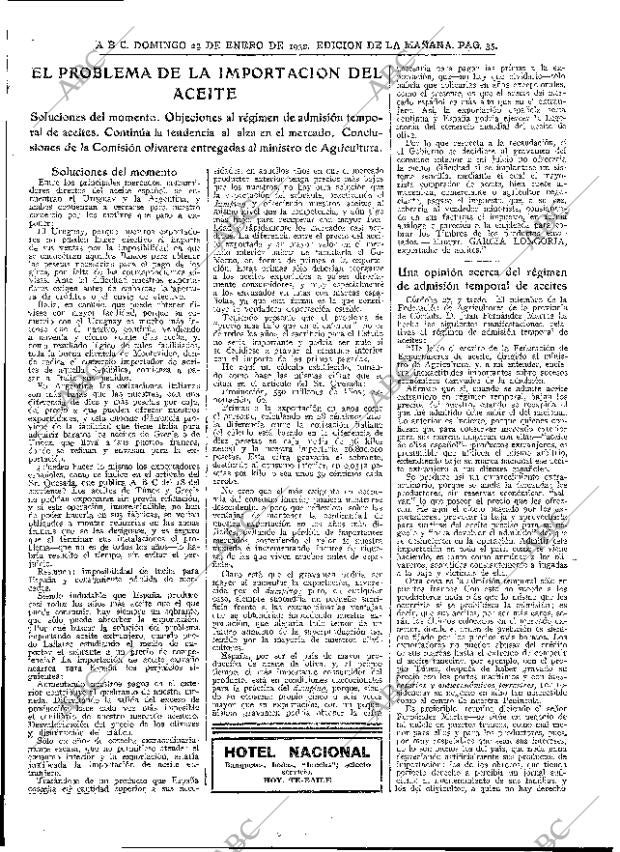 ABC MADRID 29-01-1933 página 35