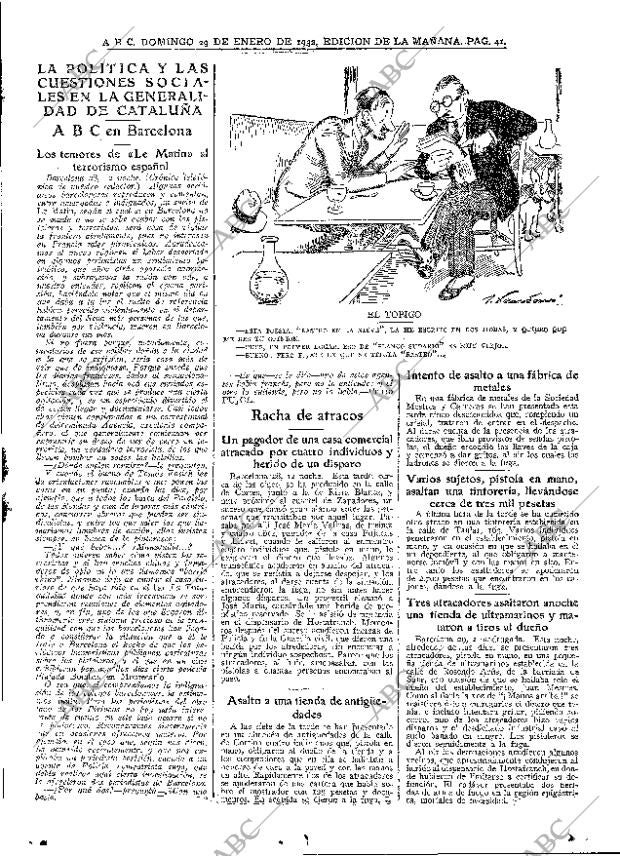 ABC MADRID 29-01-1933 página 41