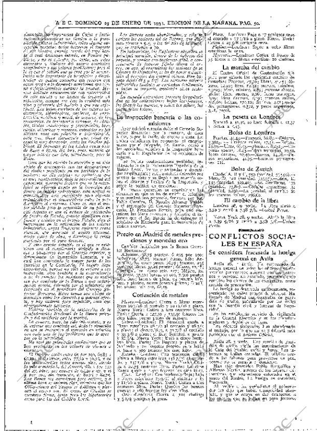 ABC MADRID 29-01-1933 página 50