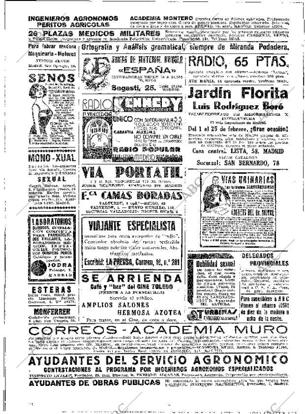 ABC MADRID 29-01-1933 página 60