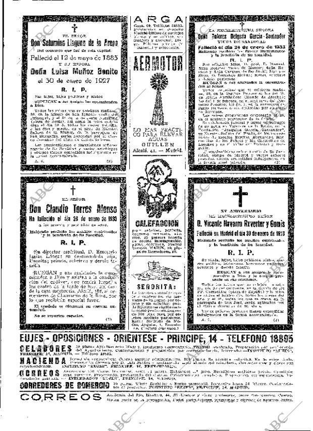 ABC MADRID 29-01-1933 página 61