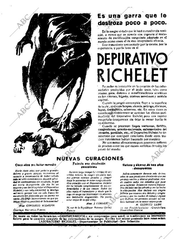 ABC MADRID 02-02-1933 página 16