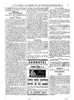 ABC MADRID 02-02-1933 página 20