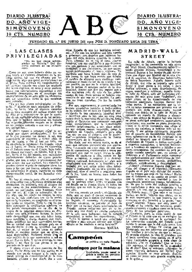 ABC MADRID 02-02-1933 página 3