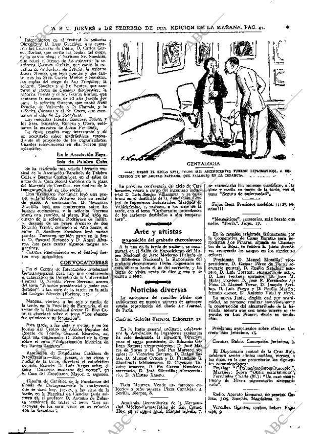 ABC MADRID 02-02-1933 página 41