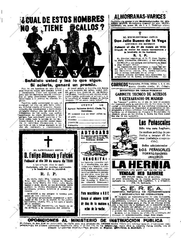 ABC MADRID 02-02-1933 página 58