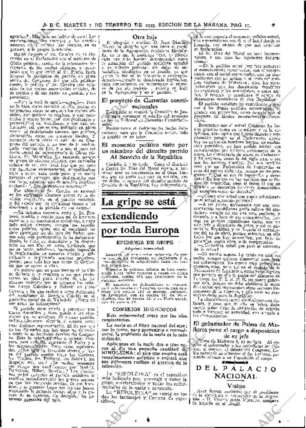 ABC MADRID 07-02-1933 página 17