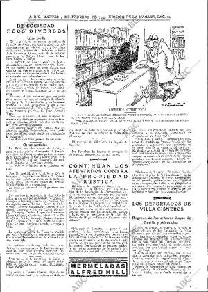 ABC MADRID 07-02-1933 página 31