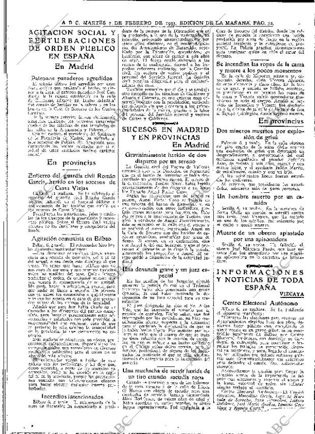 ABC MADRID 07-02-1933 página 32
