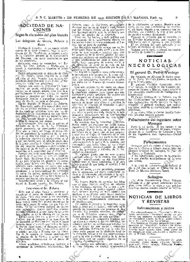 ABC MADRID 07-02-1933 página 34