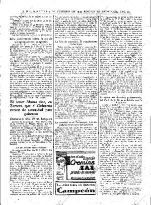 ABC SEVILLA 07-02-1933 página 23