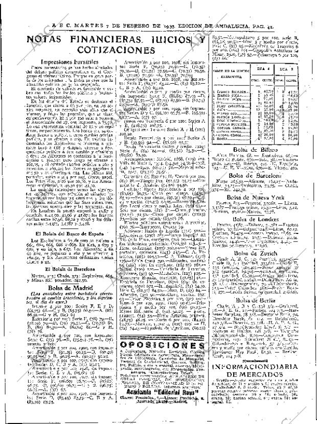 ABC SEVILLA 07-02-1933 página 41