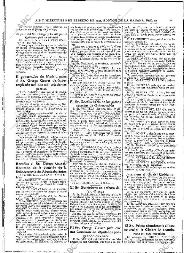 ABC MADRID 08-02-1933 página 22