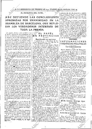 ABC MADRID 08-02-1933 página 25