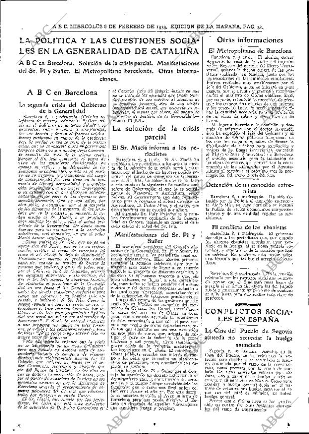 ABC MADRID 08-02-1933 página 31