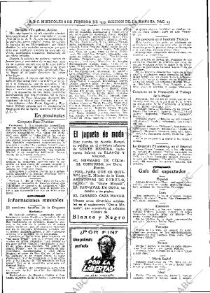 ABC MADRID 08-02-1933 página 43