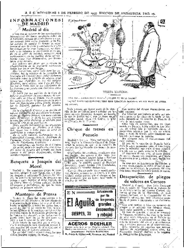 ABC SEVILLA 08-02-1933 página 27