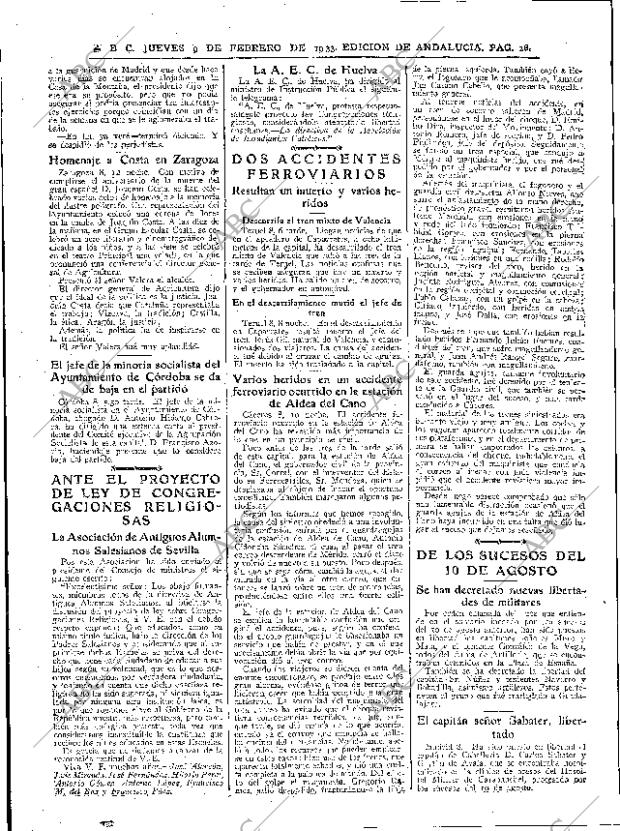 ABC SEVILLA 09-02-1933 página 18