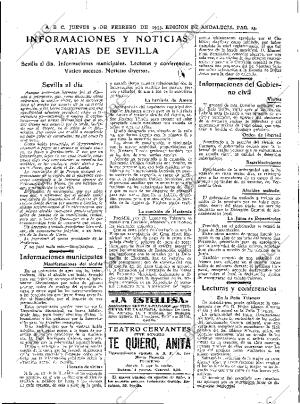 ABC SEVILLA 09-02-1933 página 23