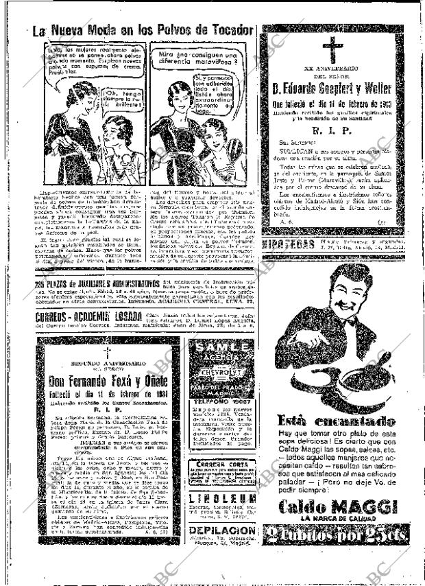 ABC MADRID 10-02-1933 página 50