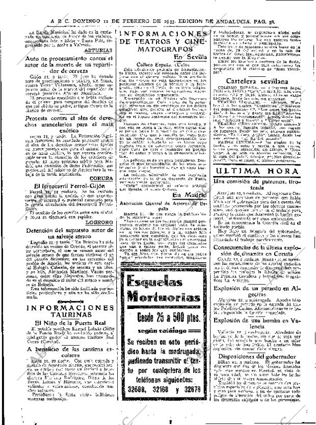 ABC SEVILLA 12-02-1933 página 36