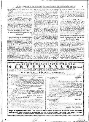 ABC MADRID 14-02-1933 página 18