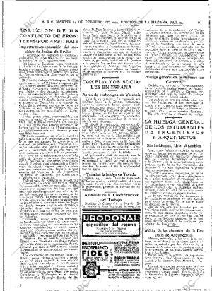 ABC MADRID 14-02-1933 página 32