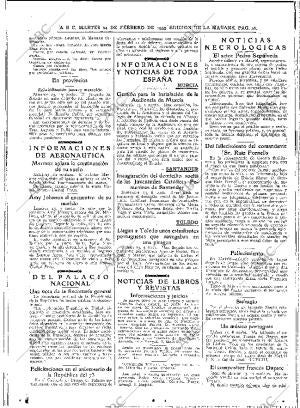 ABC MADRID 14-02-1933 página 36