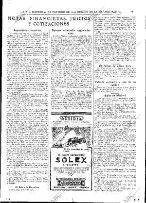 ABC MADRID 14-02-1933 página 39
