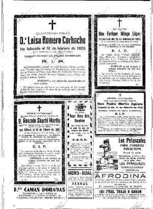 ABC MADRID 14-02-1933 página 58