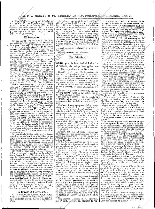 ABC SEVILLA 14-02-1933 página 21