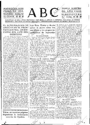 ABC MADRID 15-02-1933 página 15