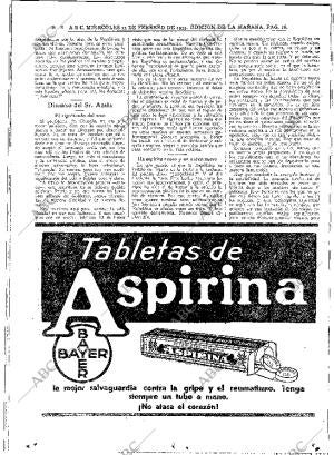ABC MADRID 15-02-1933 página 16
