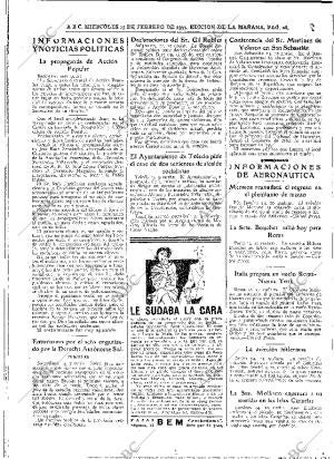 ABC MADRID 15-02-1933 página 28