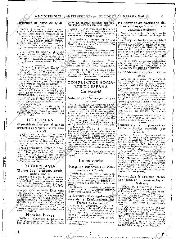 ABC MADRID 15-02-1933 página 36