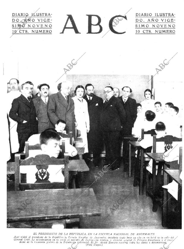 ABC MADRID 16-02-1933 página 1