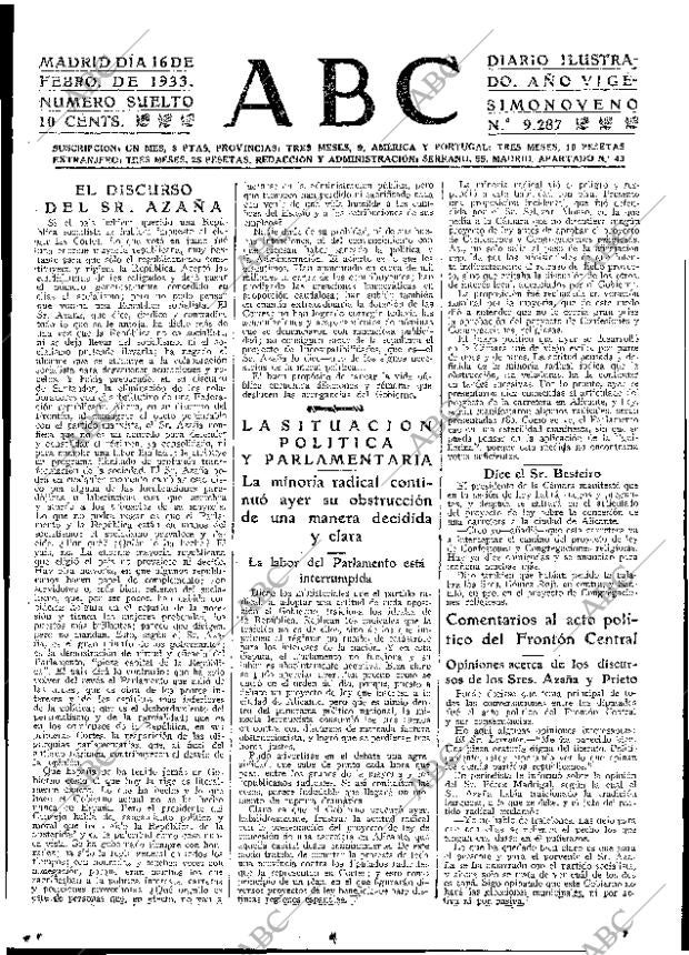 ABC MADRID 16-02-1933 página 17