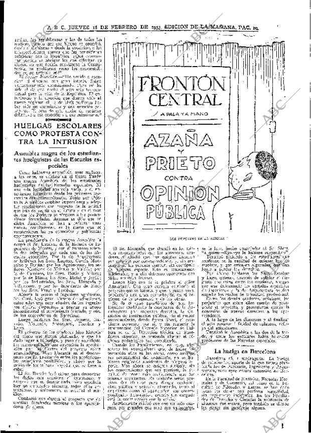 ABC MADRID 16-02-1933 página 19