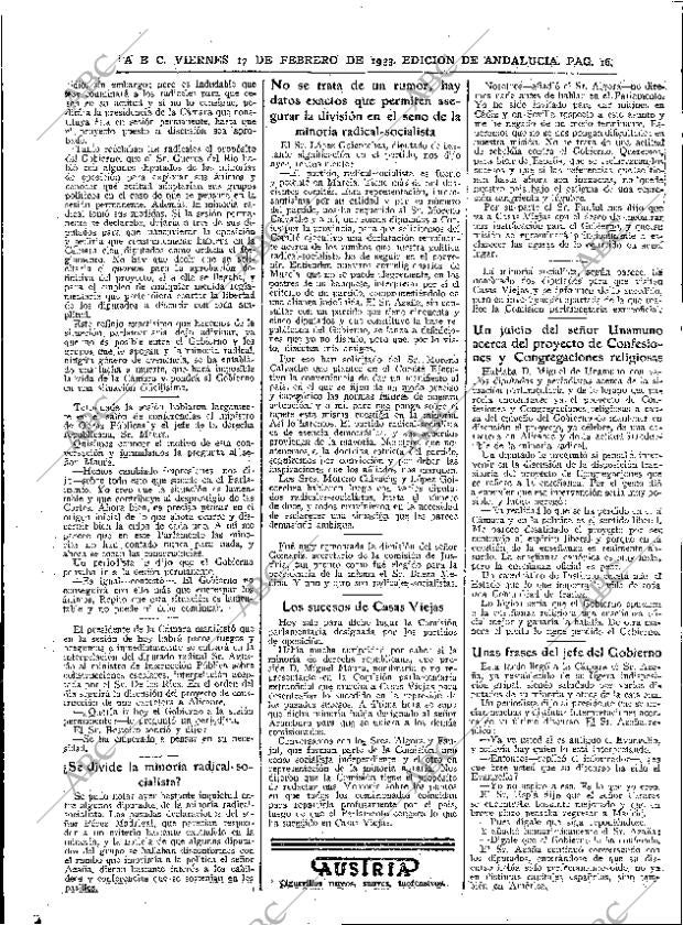 ABC SEVILLA 17-02-1933 página 16