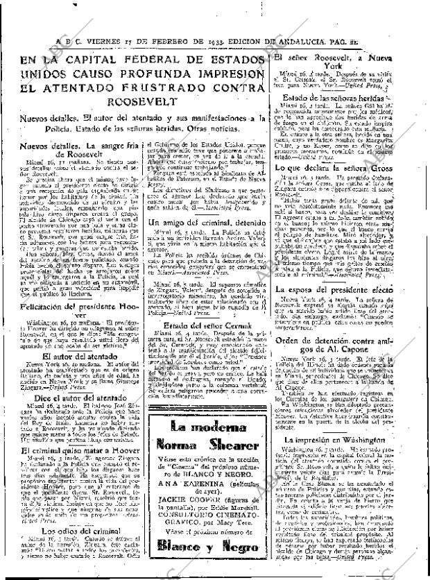 ABC SEVILLA 17-02-1933 página 21